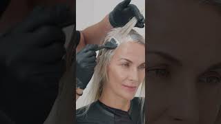 BLONDME Grey Blonding Hack – How to cover grey hair [upl. by Nojid]