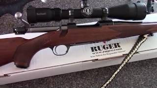 Ruger Compact M77  Bushnell Engage Range and thoughts [upl. by Namhcan]