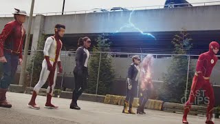 Flash Family vs Godspeed  The Flash 7x18 HD [upl. by Jacklyn]