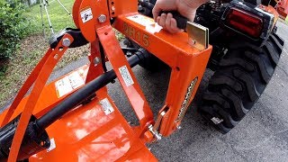 3 Point Attachments on the Front End Loader [upl. by Aihtnys]