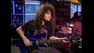 VINNIE MOORE  INTERVIEW  PROMO  MUCH MUSIC  CANADA TV 1991  UPCONVERT [upl. by Htebi]