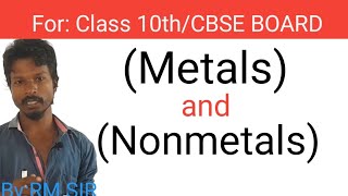 Difference between Metals and Nonmetals NEET BIOLOGY I class 10th I CBSE BOARD [upl. by Furie]