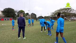 Mamelodi Sundowns Ladies Inside Training 👆👆 [upl. by Ayotl]