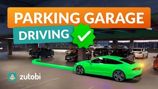 Parking Garage Driving How to Park in a Parking Garage  Driving Tips [upl. by Ehpotsirhc132]