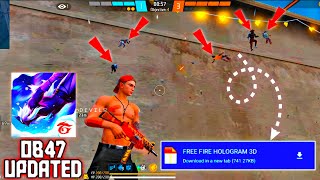 Free Fire 3D Hologram Config File  OB47 Free Fire Enemy Location Hack  3D Hologram File 5 [upl. by Laith415]