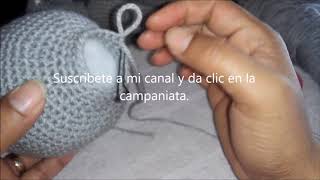 Cómo tejer la cabeza del Elefante amigurumi a crochet [upl. by Anitnas]