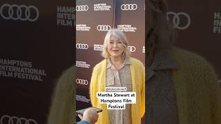 Martha Stewart atHamptons Film Festival New York nyc hamptons [upl. by Adyan]