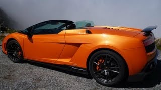 Lamborghini Gallardo LP 5704 Spyder Performante Sound Review  AutoEmotionenTV [upl. by Eiclud]