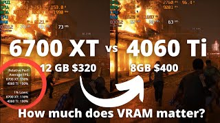 6700 XT vs 4060 Ti  The Ultimate Comparison [upl. by Elspet]