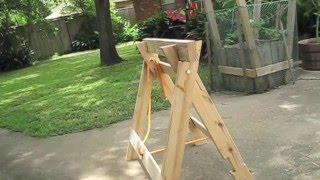 Woodworking  Collapsing Saw Horses  CS [upl. by Birecree228]