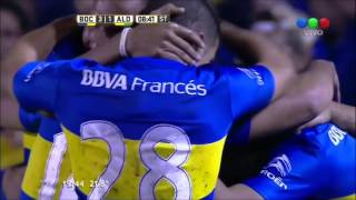 Boca Juniors 41 Aldosivi  Fecha 11 Torneo de Transición 2016 [upl. by Aihseyk]