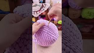 이것이 어떤 종류의 크로 셰 뜨개질 작업인지 아십니까Crochet Bag Tutorial これはどんなかぎ針編みかわかるcrochet 뜨개질 [upl. by Frulla]