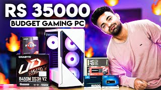 Rs 35000 Gaming amp Editing PC Build  35k Gaming Pc Build 2023 [upl. by Eseuqcaj]