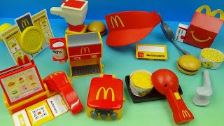 2023 McDONALDS DRIVETHRU HAPPY MEAL PLAY SET of 8 VIDEO REVIEW [upl. by Woodley]