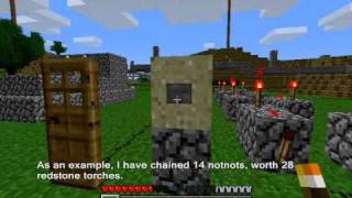 Minecraft Tutorial  Clocks and Delays [upl. by Landis164]