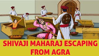 Shivaji Maharajs escape from Agra  1666  In Hindi  Chapter7 [upl. by Gentry]