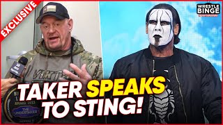 The Undertaker sends a message to Sting [upl. by Alyson]