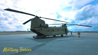 The US Paratroopers Incredible Chinook Helicopter Jump [upl. by Aicatsue]