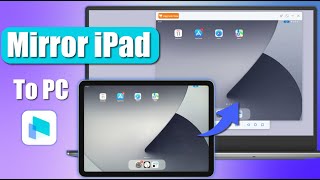 Mirror iPad to PC in Seconds WITHOUT Mac [upl. by Yttiy]