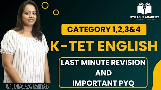 KTET English Grammar Category 123amp4 Important PYQ discussion English revision articlenoun [upl. by Jutta]