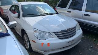 2007 Chrysler Sebring Touring Review  In Depth Tour [upl. by Anorahs118]