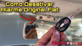 ✅ Como Desativar Alarme Original Fiat [upl. by Anailuig]