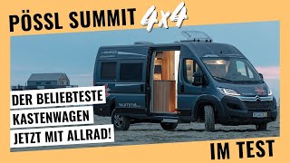 Der perfekte Van für 4x4Einsteiger Der Pössl Summit 640 4x4 im Test – ein Preiskracher [upl. by Nirek]