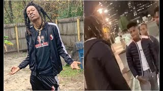 Florida Rapper Julio Foolio Runs Up On NBA YoungBoy Tries To Get Him To Tap In [upl. by Anomis]