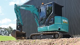 Kobelco SK55SRX7 WalkAround [upl. by Sachi]