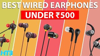 Top 5 Best Wired Earphones Under 500 in 2024 🔊 Best Earphones Under 500 in India 2024 [upl. by Okuy116]