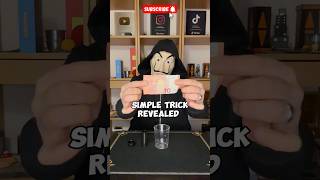 MAGIC TRICK FOR BEGINNERS REVEALED tricks magic foryou [upl. by Felty]