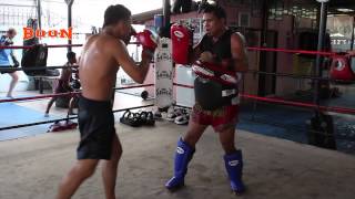 Muay Thai Speed amp Power Pakorn at Jitti Gym [upl. by Pears]