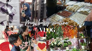 Pehli bar dhanteras ka mela dekhne gaye 🪔 Wedding vlog😍  Grocery shopping and much more [upl. by Sosthena]