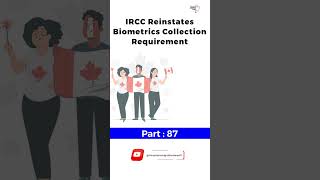 IRCC resuming biometrics collection for people applying for temporary residence IRCCBiometrics [upl. by Brown]