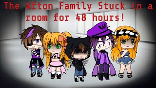 The Afton Family stuck in a room for 48 hours  FNAF [upl. by Leynad591]