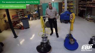 The Differences Between Floor Buffers and Burnishers [upl. by Naj]