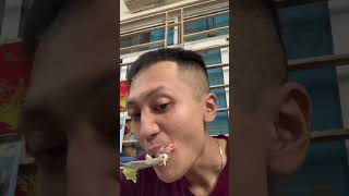 EAT SALAD TOMATO WITH MAYONNAISE  ZACH CHOI ASMR MUKBANG [upl. by Nannerb]