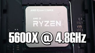 Ryzen 5 5600X Review  Gaming Performance 48GHz Overclocking and Benchmarking [upl. by Allicerp]