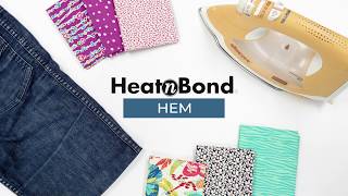 How to Use ThermOWebs HeatnBond Hem Tape [upl. by Stutzman]