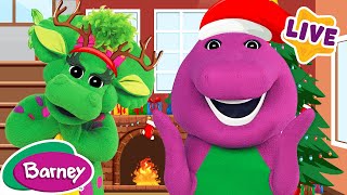 ❄️☃️A Winter Holiday Adventure with Barney ❄️☃️  Full Episodes LIVE  Barney the Dinosaur [upl. by Redyr]