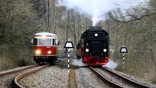 Die Harzer Schmalspurbahnen April 2015  HSB [upl. by Llenrev]