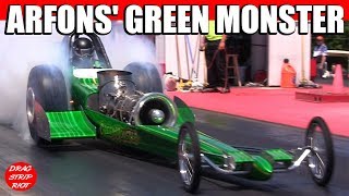 Jet Car Drag Racing Arfons Green Monster Nostalgia Classic [upl. by Rieth963]