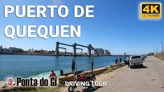 【4K】NECOCHEA driving tour virtual 2022 Puerto de QUEQUÉN  Costa Atlántica ARGENTINA BUENOS AIRES [upl. by Jemima]