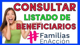 🔴 FAMILIAS EN ACCIÓN 2021  Como CONSULTAR si soy Beneficiario FÁCIL Y RÁPIDO [upl. by Elleirbag125]