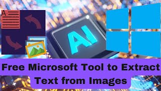 How to Copy Text from Image using Snipping Tool [upl. by Maharba]