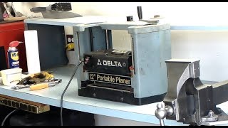 Delta 12inch Planer Repair [upl. by Jozef662]