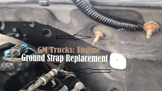 GM Ground Strap Replacement Truck Applications [upl. by Danny]