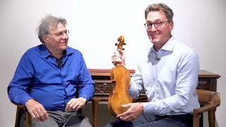 An interview with Sam Zygmuntowicz on the Salabue Matsuda Stradivari violin [upl. by Monteith302]