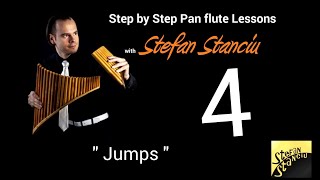 Step by step pan flute lessons  LESSON 4  Jumps [upl. by Handler]