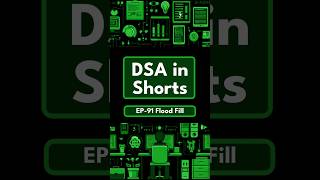 DSA in Shorts  EP91 Flood Fill [upl. by Araes853]